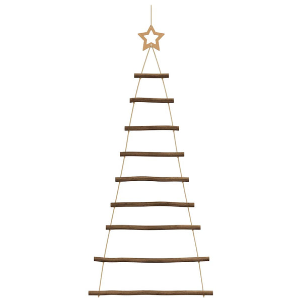 Hängende Weihnachtsbäume mit Sternen 2er Set