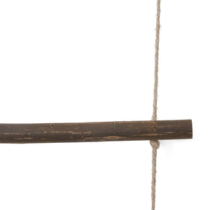Wanddekoration Leiterform 50x200cm Naturzweig
