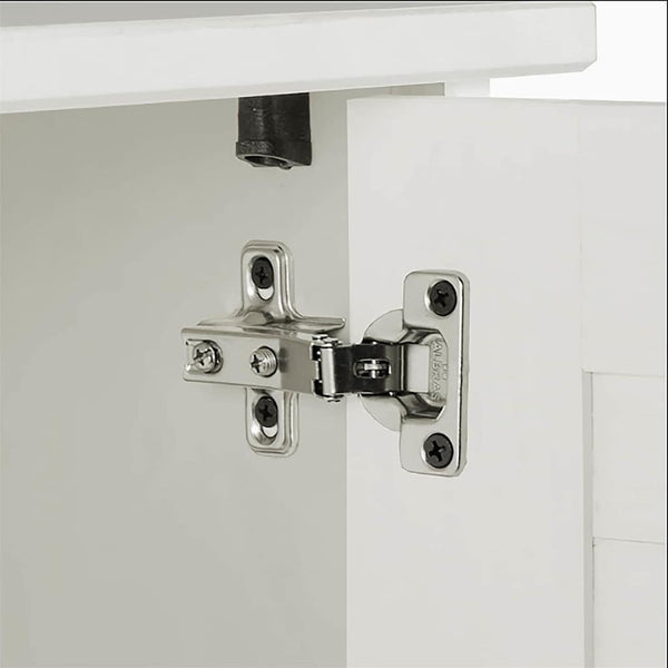 Badezimmerschrank Weiß/Antikweiß 37,5x34x80cm