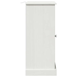 Badezimmerschrank Weiß/Antikweiß 37,5x34x80cm
