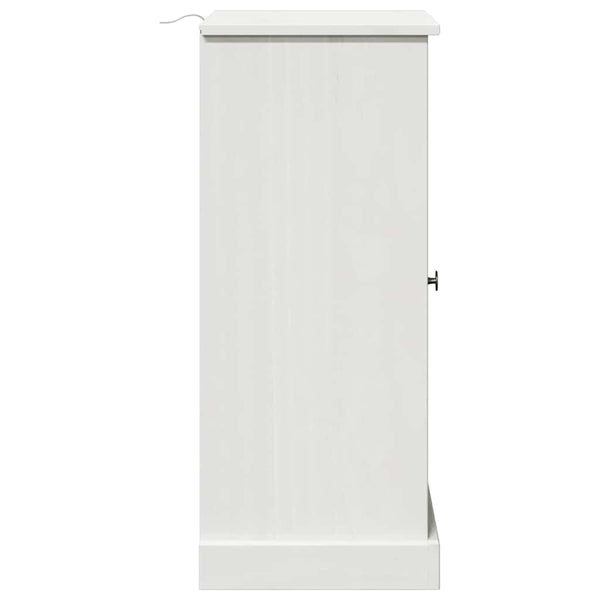 Badezimmerschrank Weiß/Antikweiß 37,5x34x80cm
