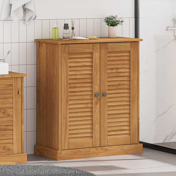 Badschrank VIGO Braun/Honigbraun 68x34x80 cm