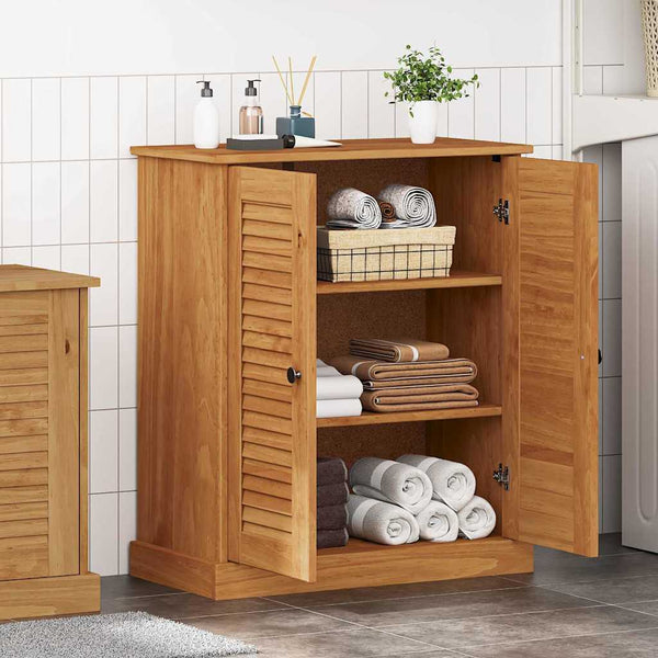Badschrank VIGO Braun/Honigbraun 68x34x80 cm