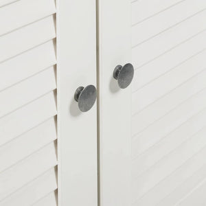 Badezimmerschrank Weiß/Antikweiß 68x34x80 cm