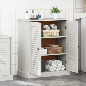 Badezimmerschrank Weiß/Antikweiß 68x34x80 cm