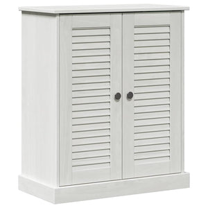 Badezimmerschrank Weiß/Antikweiß 68x34x80 cm
