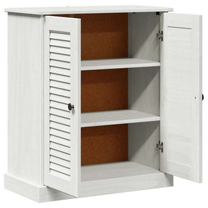 Badezimmerschrank Weiß/Antikweiß 68x34x80 cm