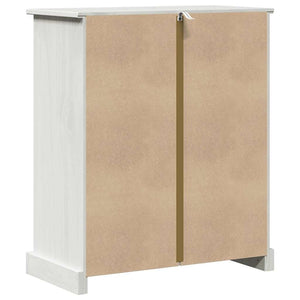Badezimmerschrank Weiß/Antikweiß 68x34x80 cm