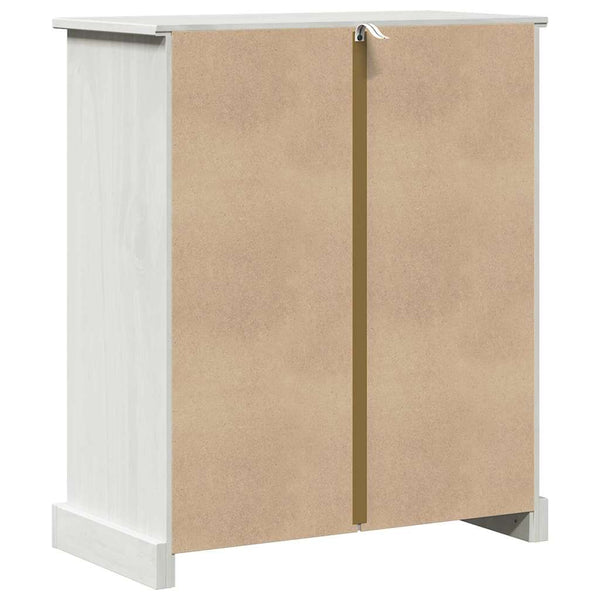 Badezimmerschrank Weiß/Antikweiß 68x34x80 cm
