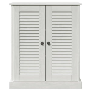 Badezimmerschrank Weiß/Antikweiß 68x34x80 cm