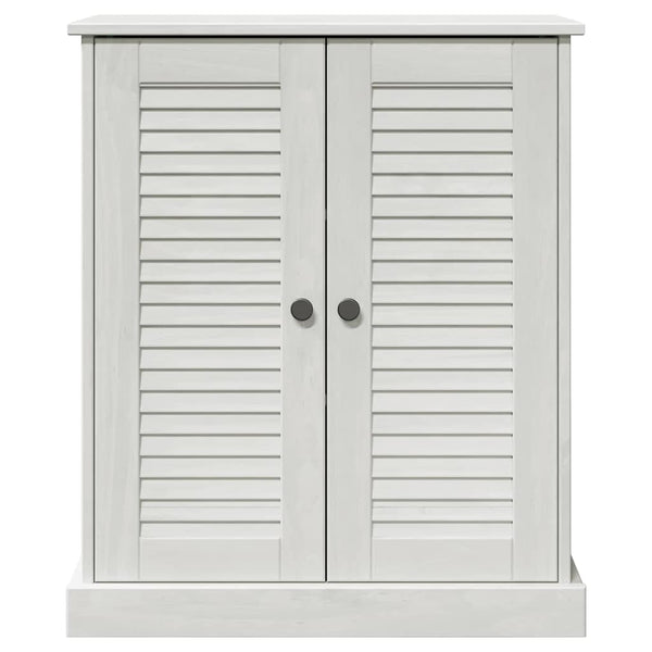 Badezimmerschrank Weiß/Antikweiß 68x34x80 cm