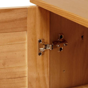Badezimmerschrank VIGO Braun/Honigbraun 68x34x110cm