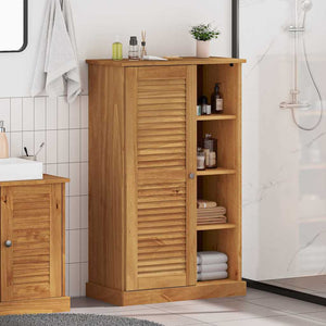 Badezimmerschrank VIGO Braun/Honigbraun 68x34x110cm