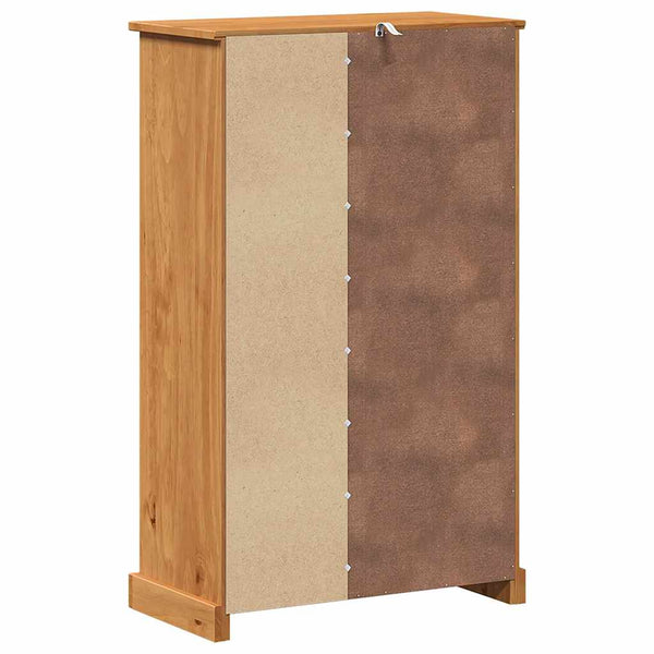 Badezimmerschrank VIGO Braun/Honigbraun 68x34x110cm