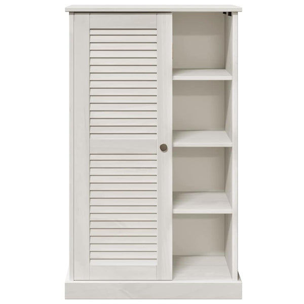 Badezimmerschrank Weiß/Antikweiß 68x34x110cm