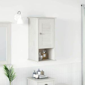 Weißer & Antikweißer Badezimmerschrank