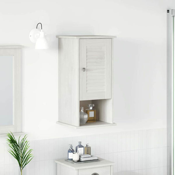 Weißer & Antikweißer Badezimmerschrank