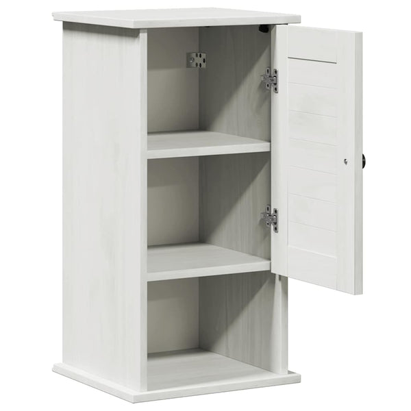 Weißer & Antikweißer Badezimmerschrank