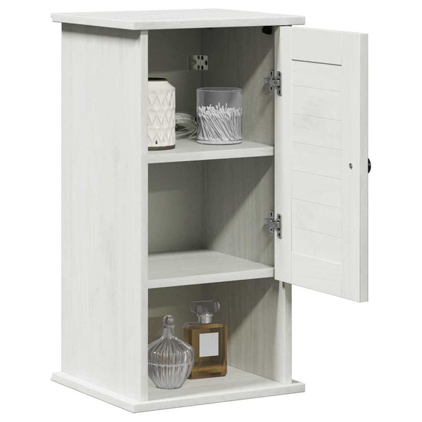 Weißer & Antikweißer Badezimmerschrank