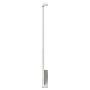 Weißer Antik Spiegel Kiefer Massivholz 70cm