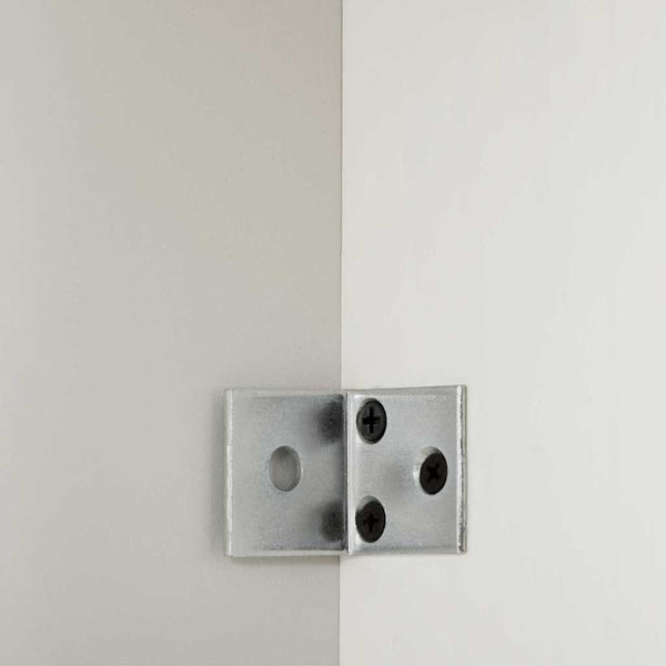 Toilettenschrank VIGO Weiß/Antikweiß 60x27x161cm