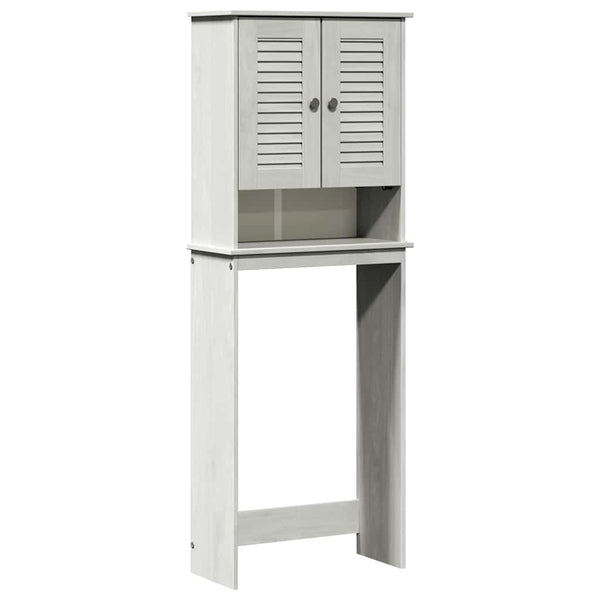 Toilettenschrank VIGO Weiß/Antikweiß 60x27x161cm