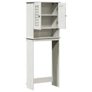 Toilettenschrank VIGO Weiß/Antikweiß 60x27x161cm