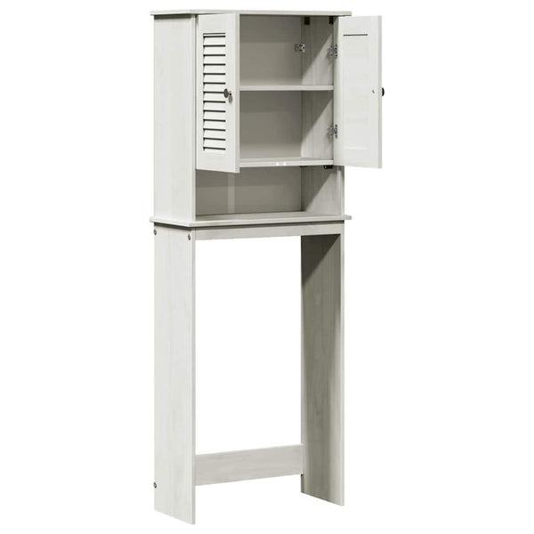 Toilettenschrank VIGO Weiß/Antikweiß 60x27x161cm