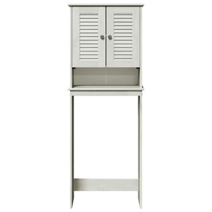 Toilettenschrank VIGO Weiß/Antikweiß 60x27x161cm