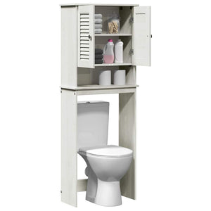 Toilettenschrank VIGO Weiß/Antikweiß 60x27x161cm