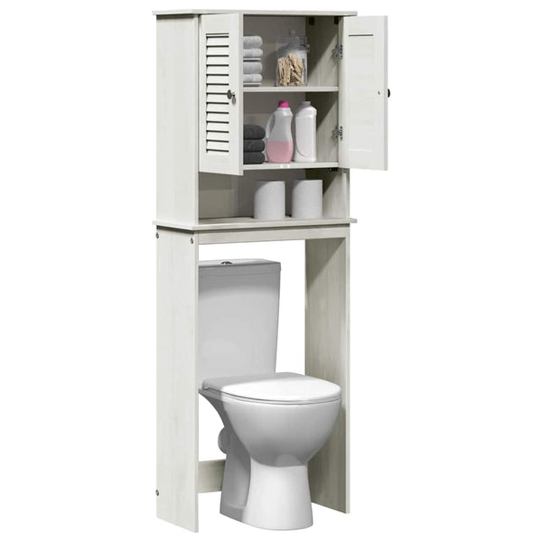 Toilettenschrank VIGO Weiß/Antikweiß 60x27x161cm