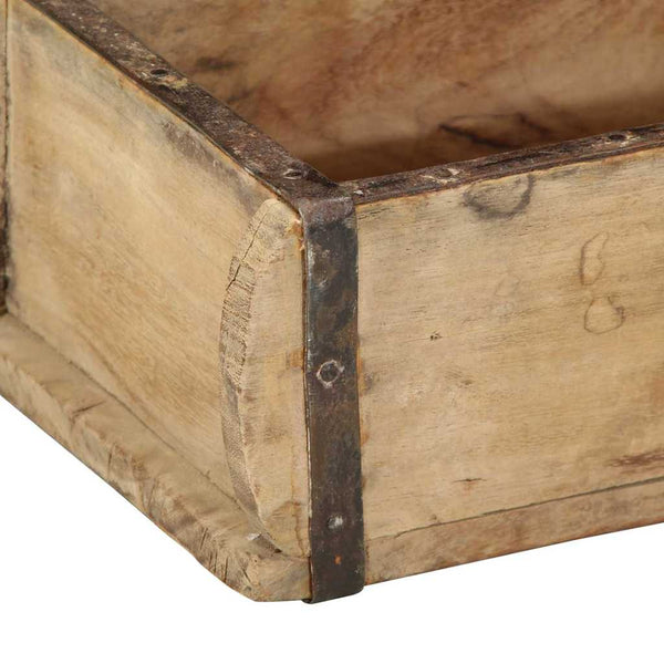 Holztabletts Braun 4er Set