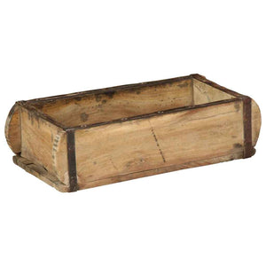 Holztabletts Braun 4er Set