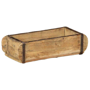 Holztabletts Braun 4er Set