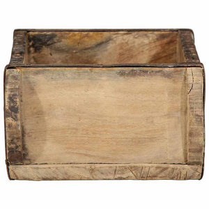 Holztabletts Braun 4er Set