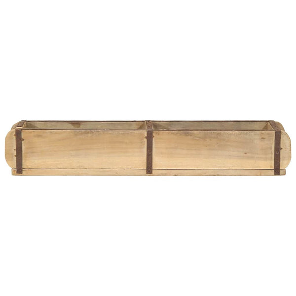 Holztablett Braun 4er Set