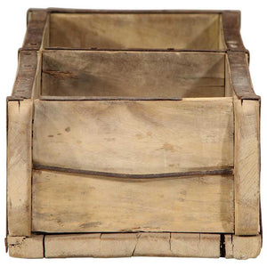 Holztablett Braun 4er Set