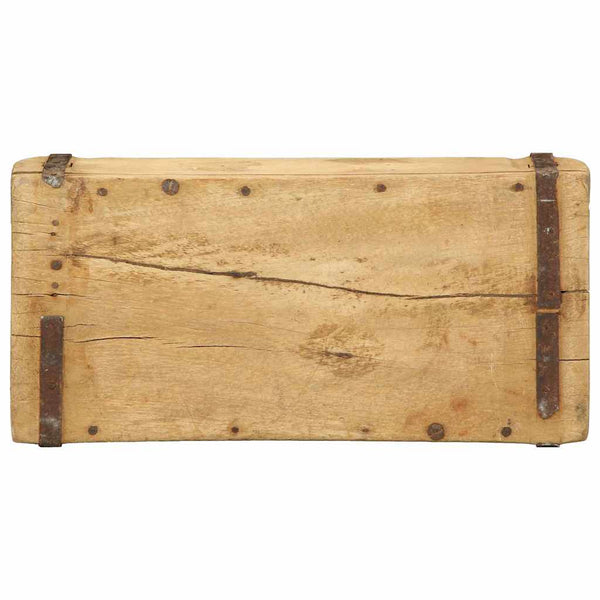 Holztablett Braun 4er Set Upgecycelt