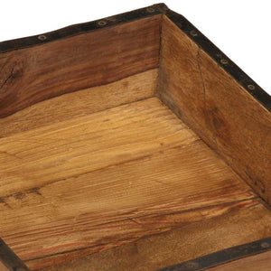 Holztablett Braun 4er-Set
