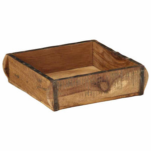 Holztablett Braun 4er-Set