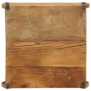 Holztablett Braun 4er-Set