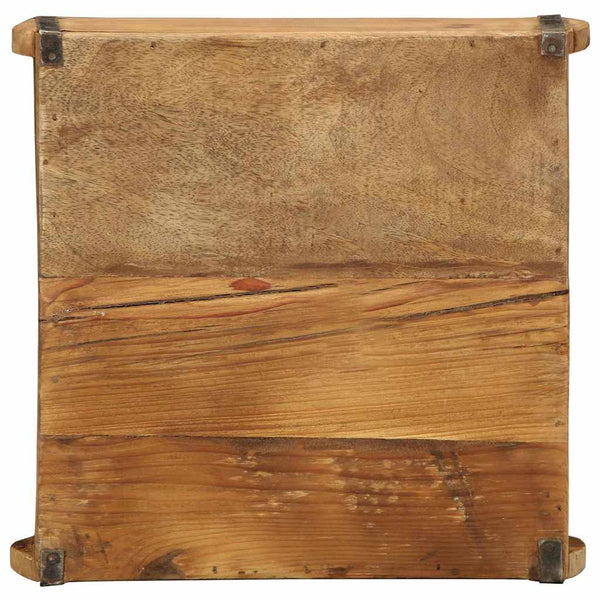 Holztablett Braun 4er-Set