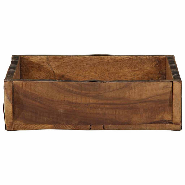 Holztablett Braun 4er-Set