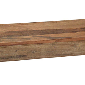Beistelltisch Braun Massivholz 110cm
