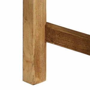 Beistelltisch Braun Massivholz 110cm