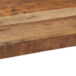 Couchtisch Braun Massivholz 110 cm