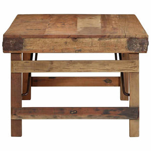 Couchtisch Braun Massivholz 110 cm