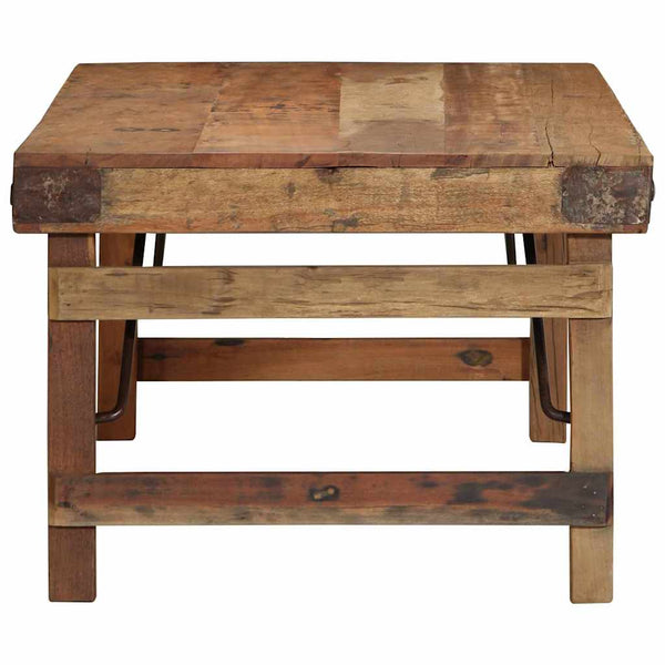 Couchtisch Braun Massivholz 110 cm