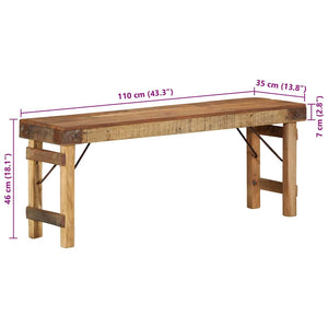 Bank Natur Altholz 110 cm