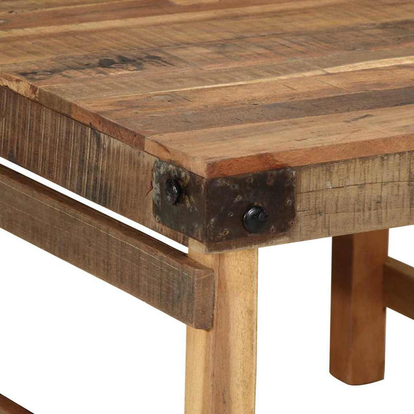 Couchtisch Braun Massivholz 60x55 cm